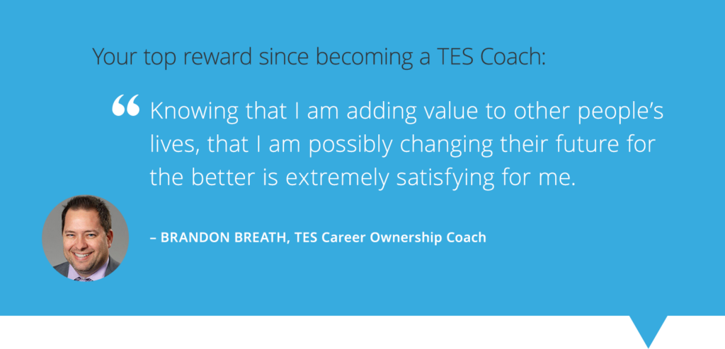 TES Coach Success Story Brandon Breath