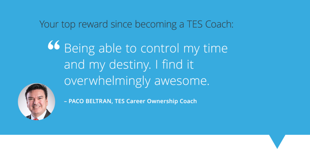 TES Coach Success Story Paco Beltran